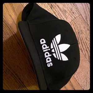 Youth black adidas hat